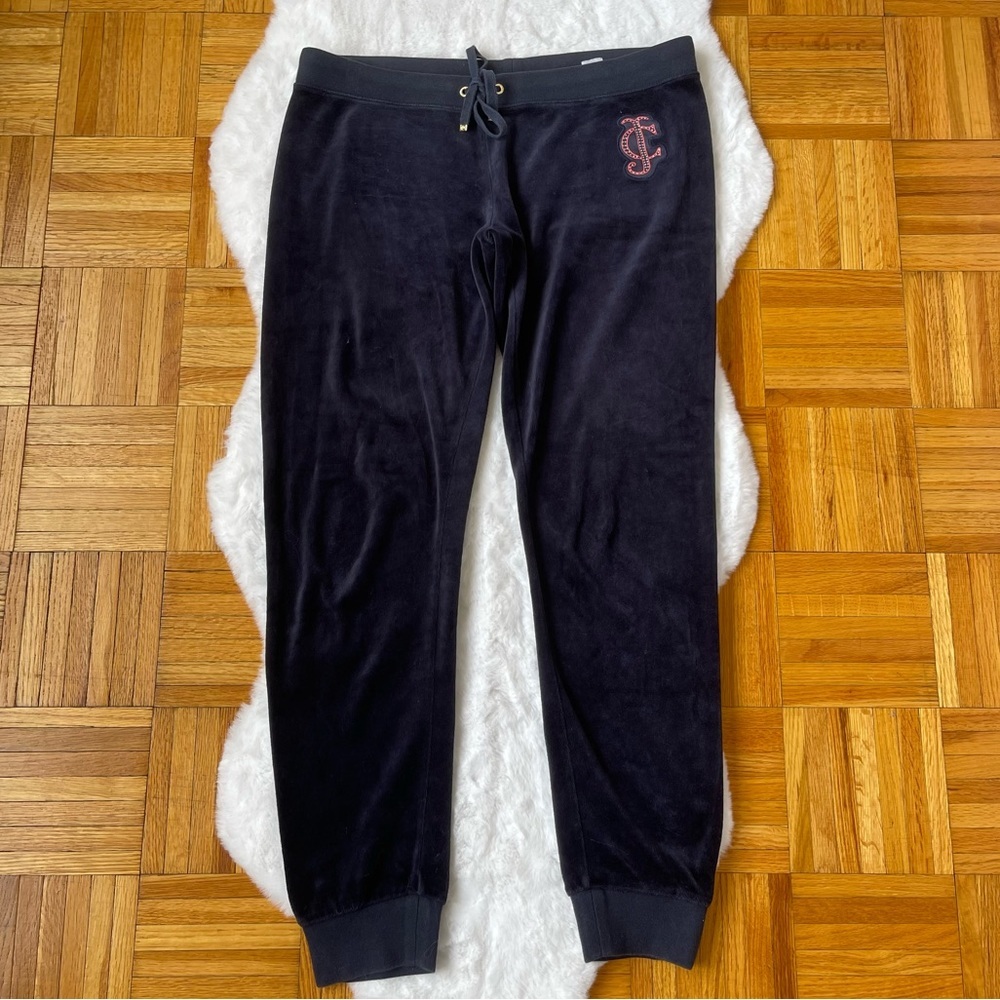 JUICY COUTURE tery‎ cloth joggers with back pocket